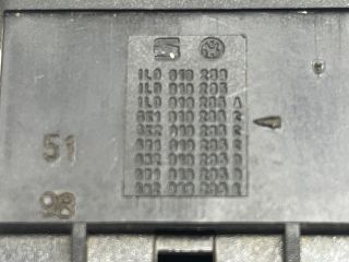 bontott VW POLO CLASSIC Légzsák Visszajelző