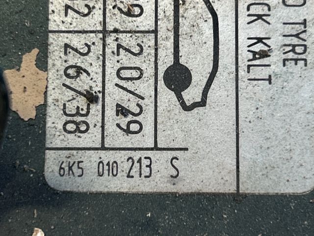 bontott VW POLO CLASSIC Tankajtó