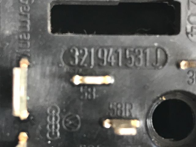 bontott VW POLO I Világítás Kapcsoló