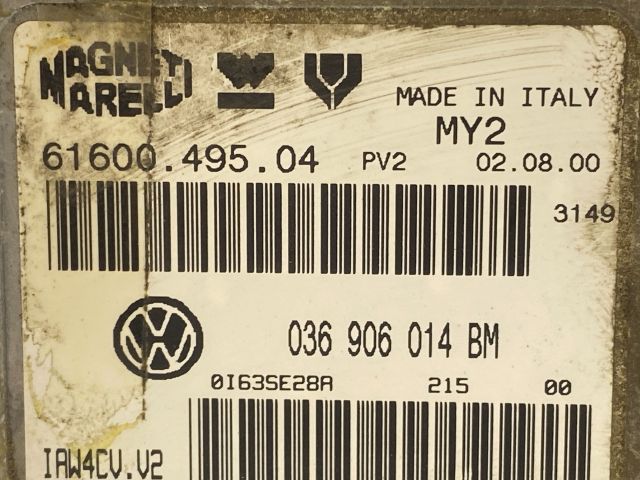 bontott VW POLO III Motorvezérlő