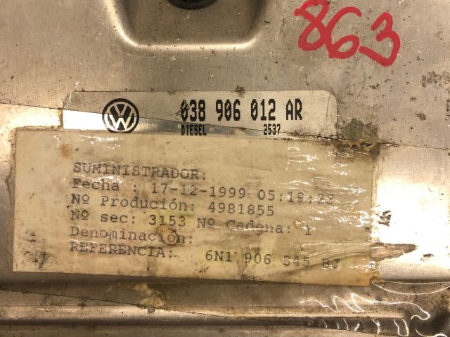 bontott VW POLO III Motorvezérlő