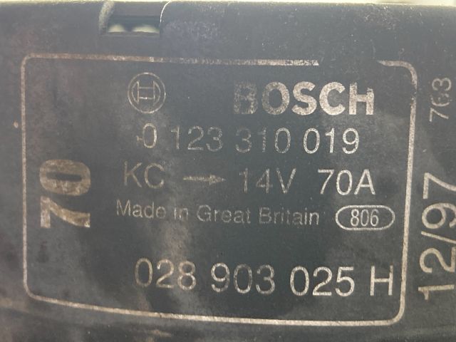 bontott VW POLO III Generátor