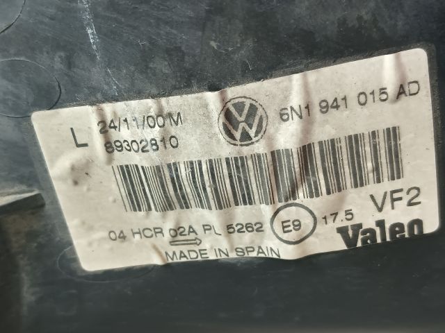 bontott VW POLO III Bal Fényszóró