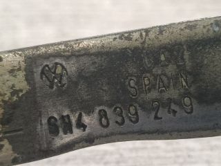 bontott VW POLO III Bal hátsó Ajtóhatároló