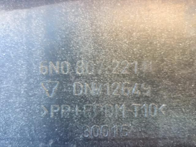 bontott VW POLO III Első Lökhárító (Üresen)