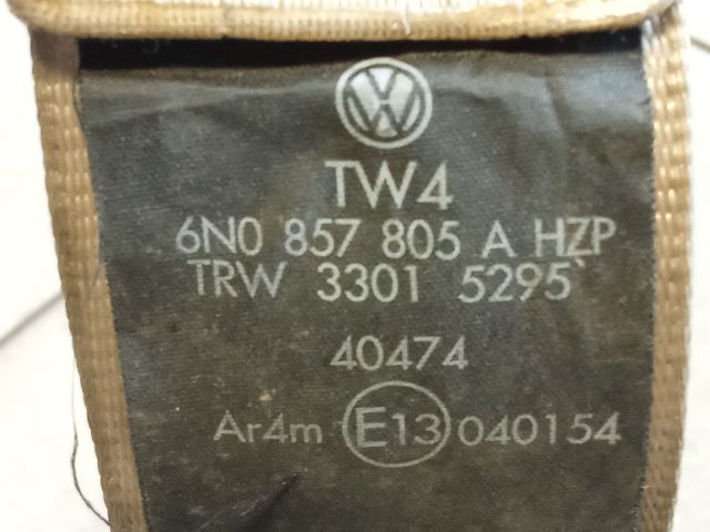 bontott VW POLO III Hátsó Biztonsági Öv Szett