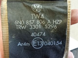 bontott VW POLO III Hátsó Biztonsági Öv Szett