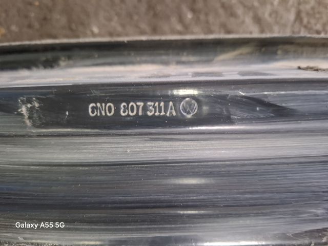 bontott VW POLO III Hátsó Lökhárító Merevítő (Fém)