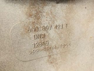 bontott VW POLO III Hátsó Lökhárító (Üresen)