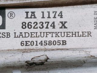 bontott VW POLO III Intercooler