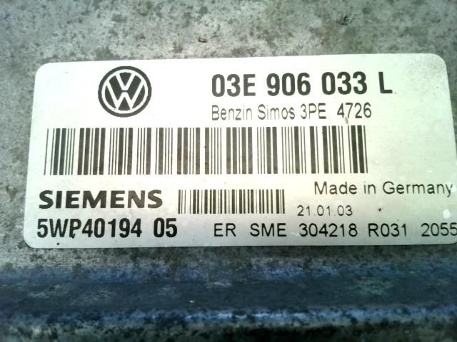 bontott VW POLO IV Motorvezérlő