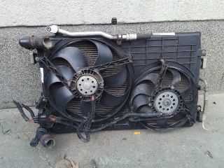 bontott VW POLO IV Hűtő Ventilátor(ok), Radiátor(ok) Szett