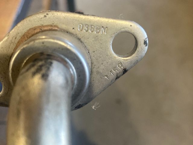 bontott VW POLO IV EGR Hűtő Cső