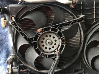 bontott VW POLO IV Hűtő Ventilátor(ok), Radiátor(ok) Szett