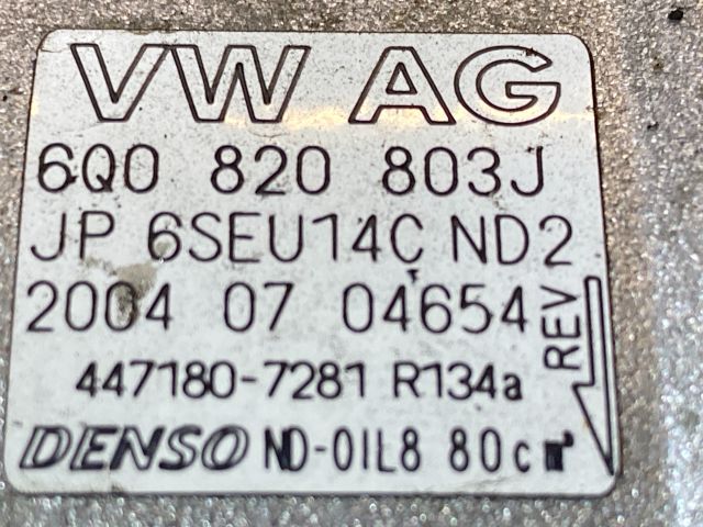 bontott VW POLO IV Klímakompresszor