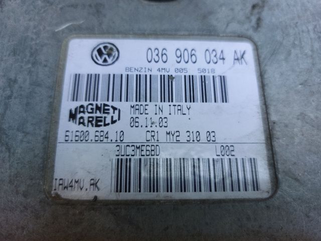 bontott VW POLO IV Motorvezérlő
