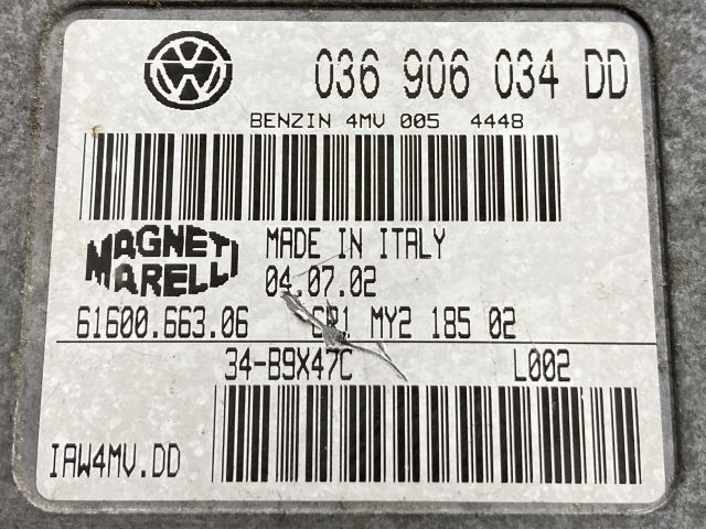 bontott VW POLO IV Motorvezérlő