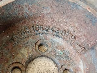 bontott VW POLO IV Főtengely Szíjtárcsa