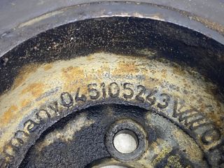 bontott VW POLO IV Főtengely Szíjtárcsa