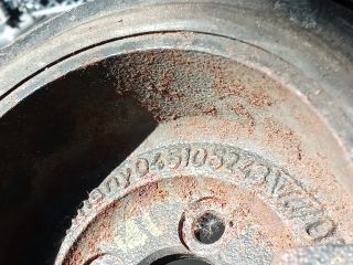 bontott VW POLO IV Főtengely Szíjtárcsa