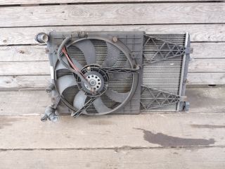 bontott VW POLO IV Hűtő Ventilátor(ok), Radiátor(ok) Szett