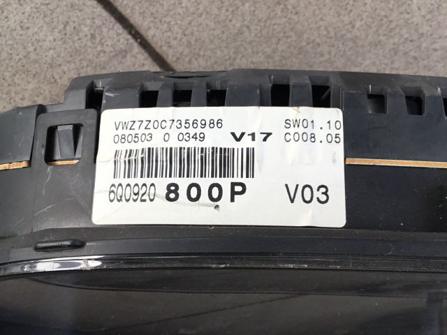 bontott VW POLO IV Kilométeróra