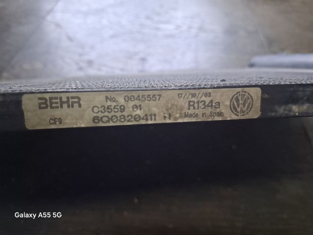 bontott VW POLO IV Klímahűtő Radiátor