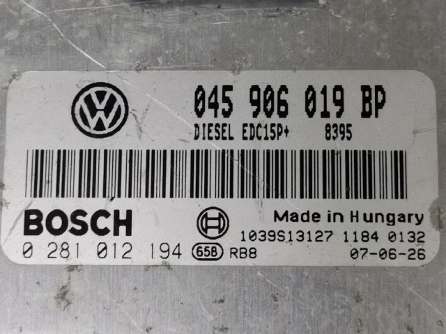 bontott VW POLO IV Motorvezérlő