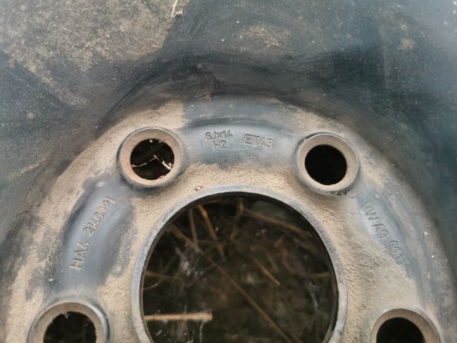 bontott VW POLO IV Acélfelni (1 db)