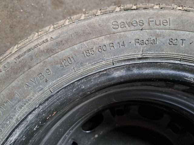 bontott VW POLO IV Acélfelni Gumival (1 db)