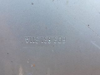 bontott VW POLO IV Bal első Ajtó (Üres lemez)