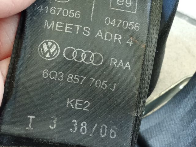 bontott VW POLO IV Bal első Biztonsági Öv