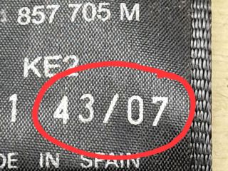 bontott VW POLO IV Bal első Biztonsági Öv