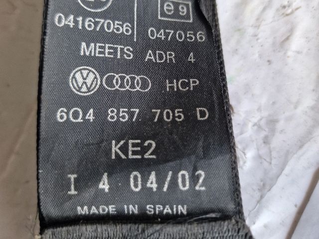 bontott VW POLO IV Bal első Biztonsági Öv