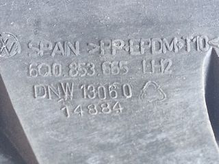 bontott VW POLO IV Bal első Lökhárító Vakborítás