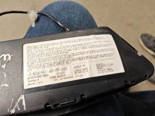 bontott VW POLO IV Bal Függönylégzsák és Oldallégzsák