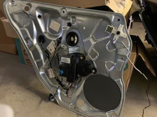 bontott VW POLO IV Bal hátsó Ablakemelő Szerkezet (Elektromos)