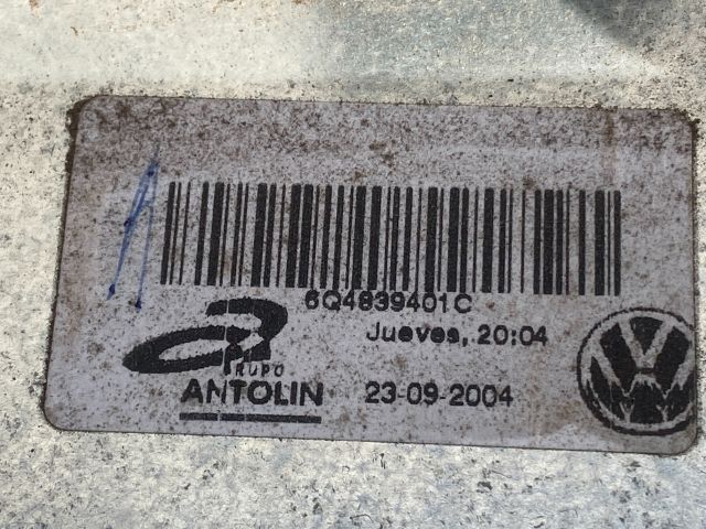 bontott VW POLO IV Bal hátsó Ablakemelő Szerkezet (Mechanikus)