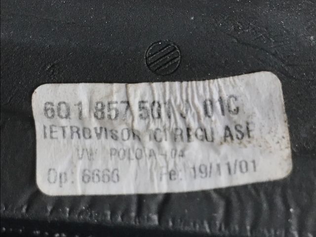 bontott VW POLO IV Bal Visszapillantó Tükör (Mechanikus)