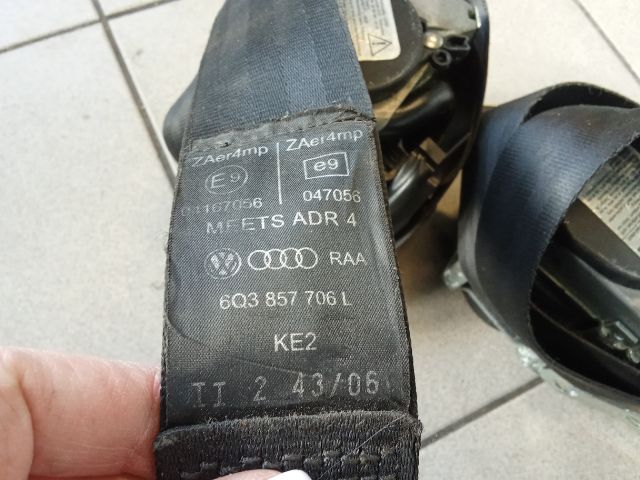 bontott VW POLO IV Első Biztonsági Öv Pár (Feszítővel)