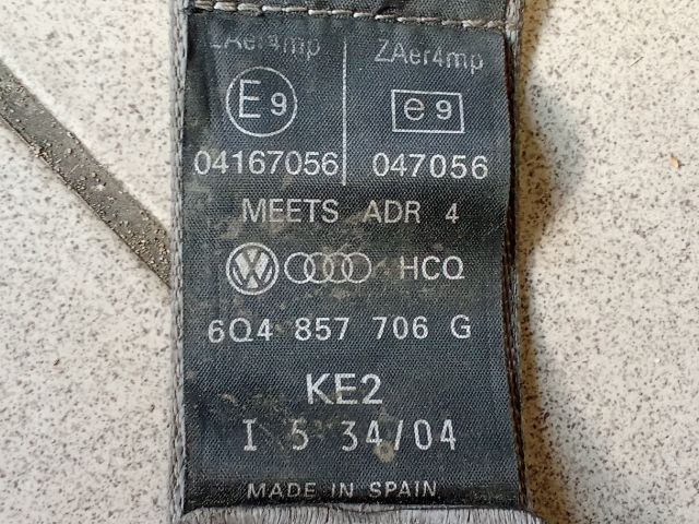 bontott VW POLO IV Első Biztonsági Öv Pár (Feszítővel)