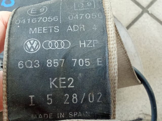 bontott VW POLO IV Első Biztonsági Öv Pár (Feszítővel)