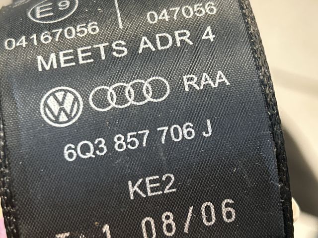 bontott VW POLO IV Első Biztonsági Öv Pár (Feszítővel)