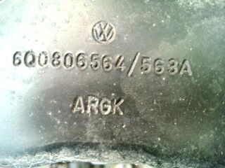 bontott VW POLO IV Első Lökhárító Merevítő (Fém)