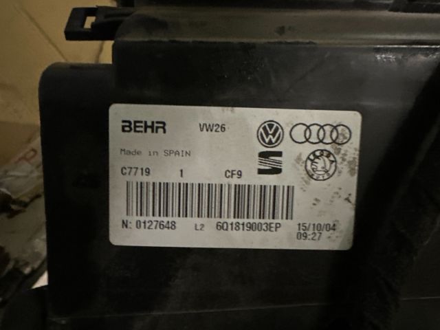 bontott VW POLO IV Fűtés Box