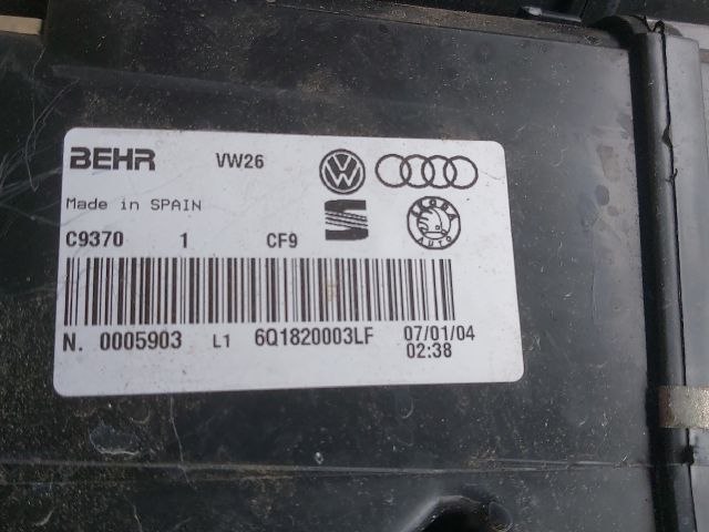 bontott VW POLO IV Fűtés Box