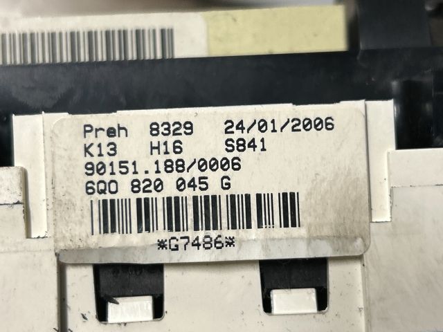 bontott VW POLO IV Fűtéskapcsoló (manuális klímás)