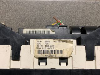 bontott VW POLO IV Fűtéskapcsoló (Nem klímás)