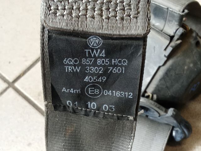 bontott VW POLO IV Hátsó Biztonsági Öv Szett