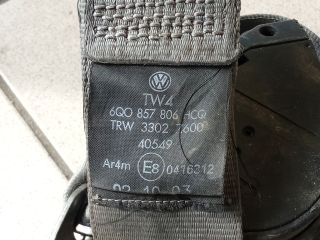 bontott VW POLO IV Hátsó Biztonsági Öv Szett